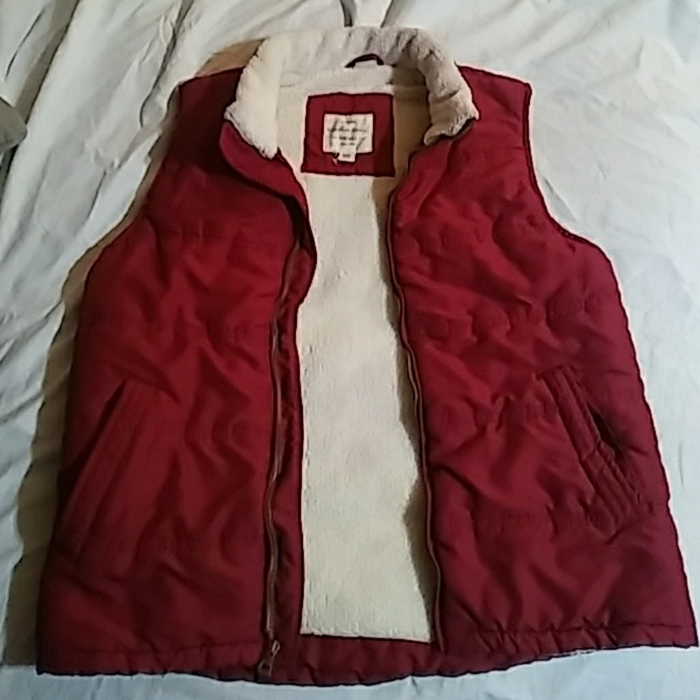 Weather proof original mens red winter vest